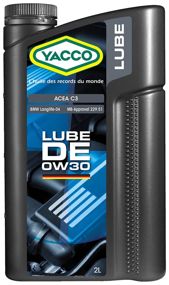 Фотографии Yacco Lube DE 0W-30 2л