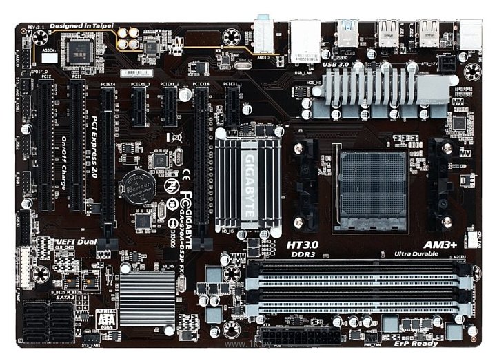 Gigabyte ga 970a ds3p подключение проводов