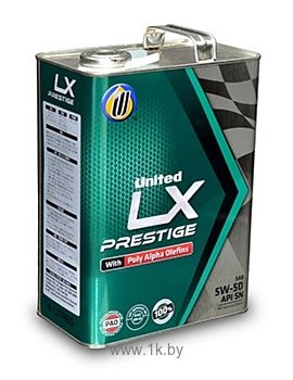 Фотографии United Oil LX Prestige 5W-50 4л