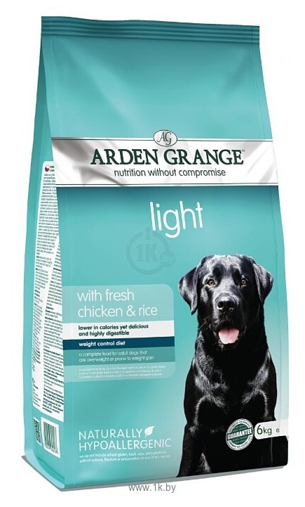 Фотографии Arden Grange (6 кг) Adult Light курица и рис сухой корм для взрослых собак, диетический