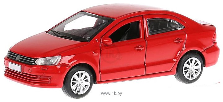 Фотографии Технопарк Volkswagen Polo (красный)