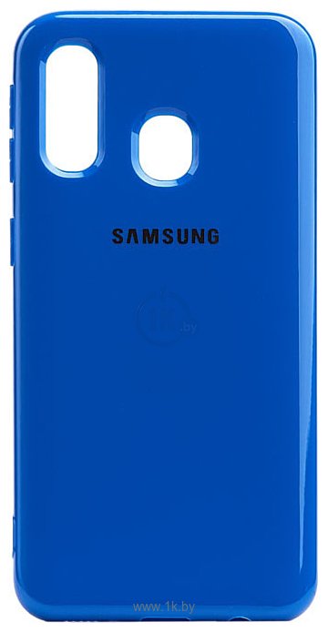 Фотографии EXPERTS Jelly Tpu 2mm для Samsung Galaxy A40 (синий)