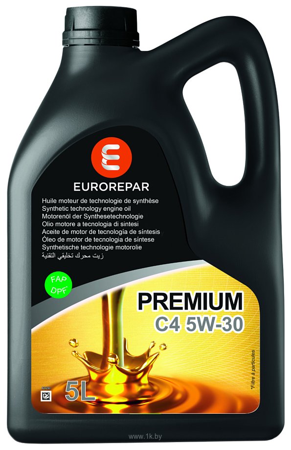 Фотографии Eurorepar Premium C4 5W-30 5л
