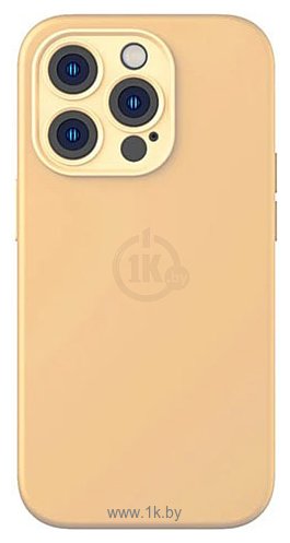 Фотографии Baseus Liquid Silica Gel Case для iPhone 14 Pro (оранжевый)