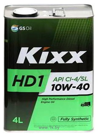 Фотографии Kixx HD1 CI-4/SL 10W-40 4л