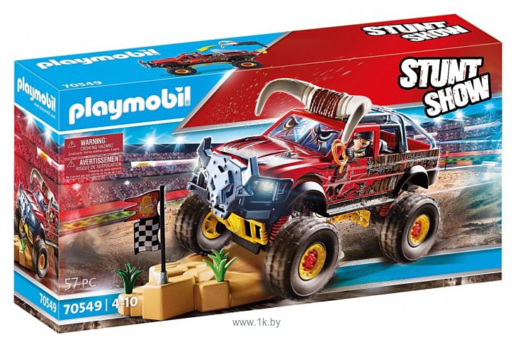 Фотографии Playmobil PM70549 Трюк-шоу Bull Monster Truck