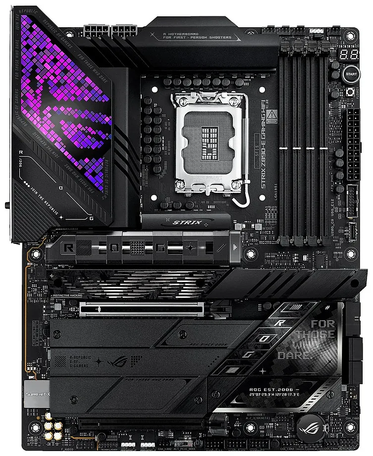 Фотографии ASUS ROG Strix Z890-E Gaming WiFi Фотографии ASUS ROG Strix Z890-E Gaming WiFi