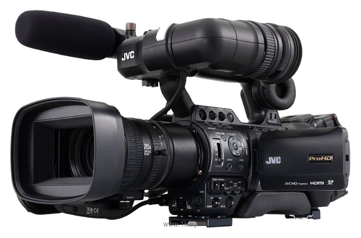 Фотографии JVC GY-HM850E с объективом Fujinon x20