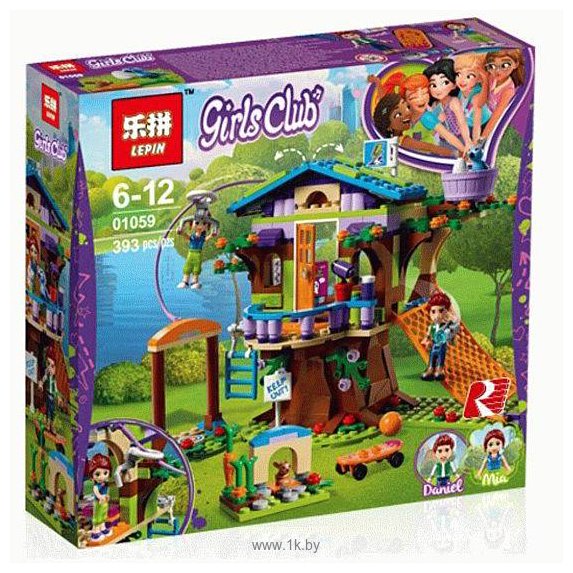 Фотографии Lepin Friends 01059 Домик Мии на дереве аналог Lego 41335