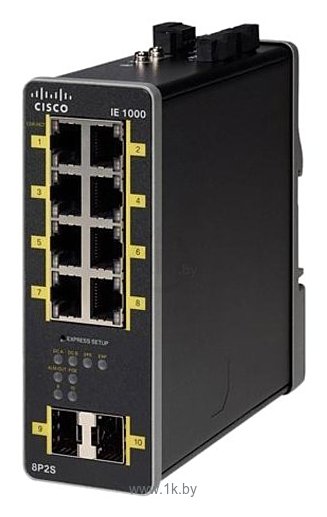 Фотографии Cisco Industrial Ethernet IE-1000-8P2S-LM