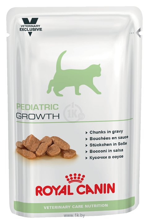 Фотографии Royal Canin Pediatric Growth Kitten (в соусе) (0.1 кг) 1 шт.