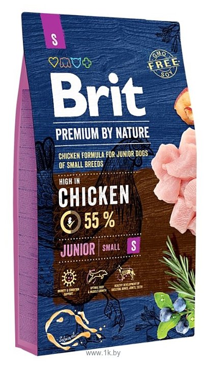 Фотографии Brit (8 кг) Premium by Nature Junior S