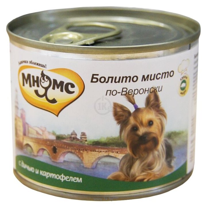 Фотографии Мнямс (0.2 кг) Болито мисто по-веронски для мелких пород собак (дичь с картофелем)