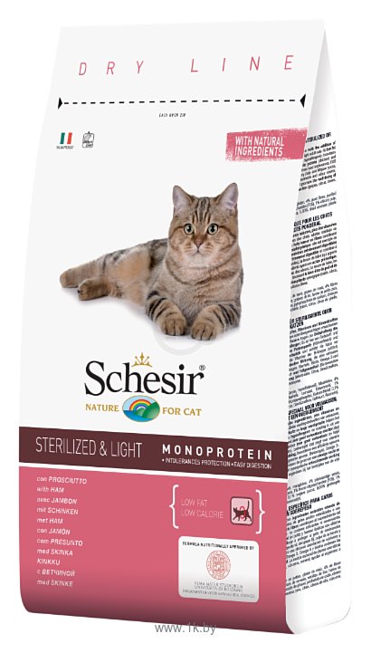 Фотографии Schesir (1.5 кг) Sterilized & Light with Ham