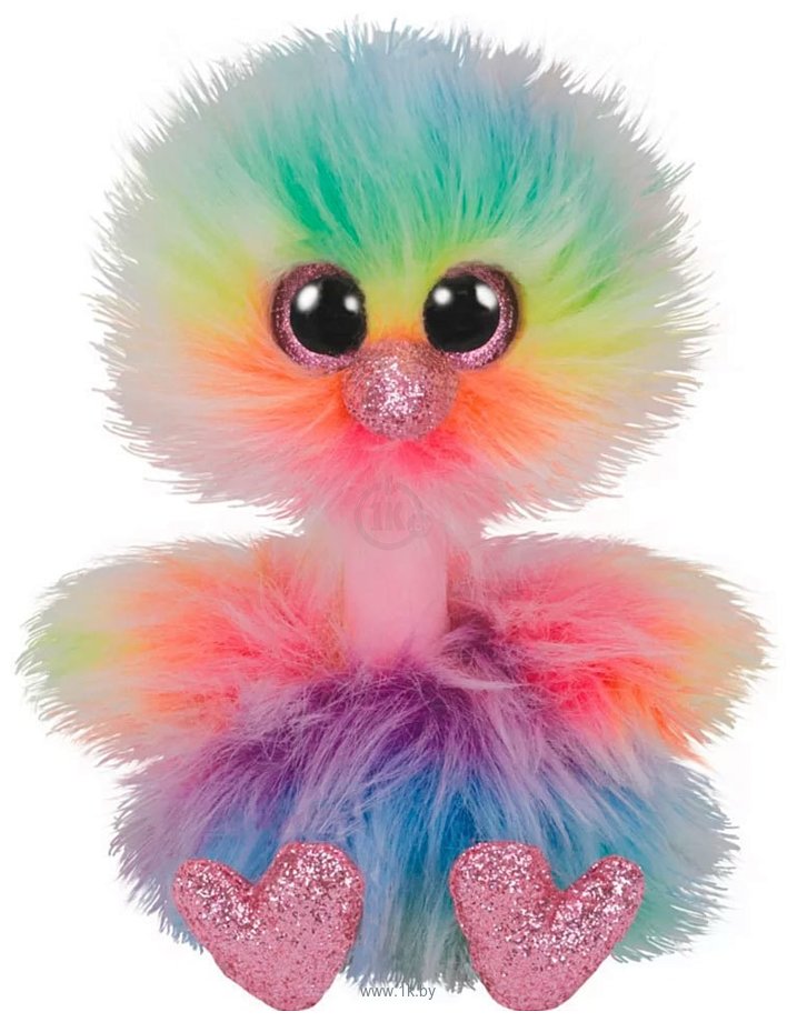 Фотографии Ty Beanie Boos Страус Asha 36281