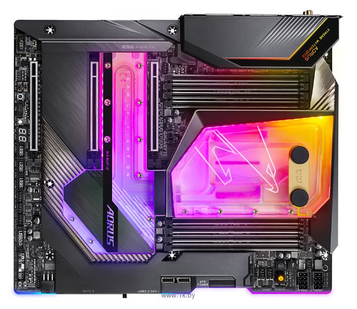 Фотографии GIGABYTE X299X AORUS XTREME WATERFORCE