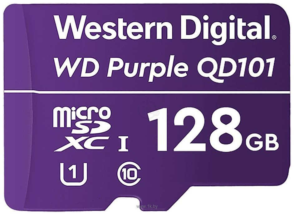 Фотографии WD Purple SC QD101 microSDXC WDD128G1P0C 128GB