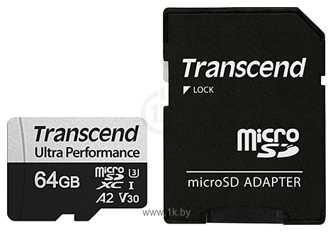 Фотографии Transcend microSDXC 340S 64GB (с адаптером)