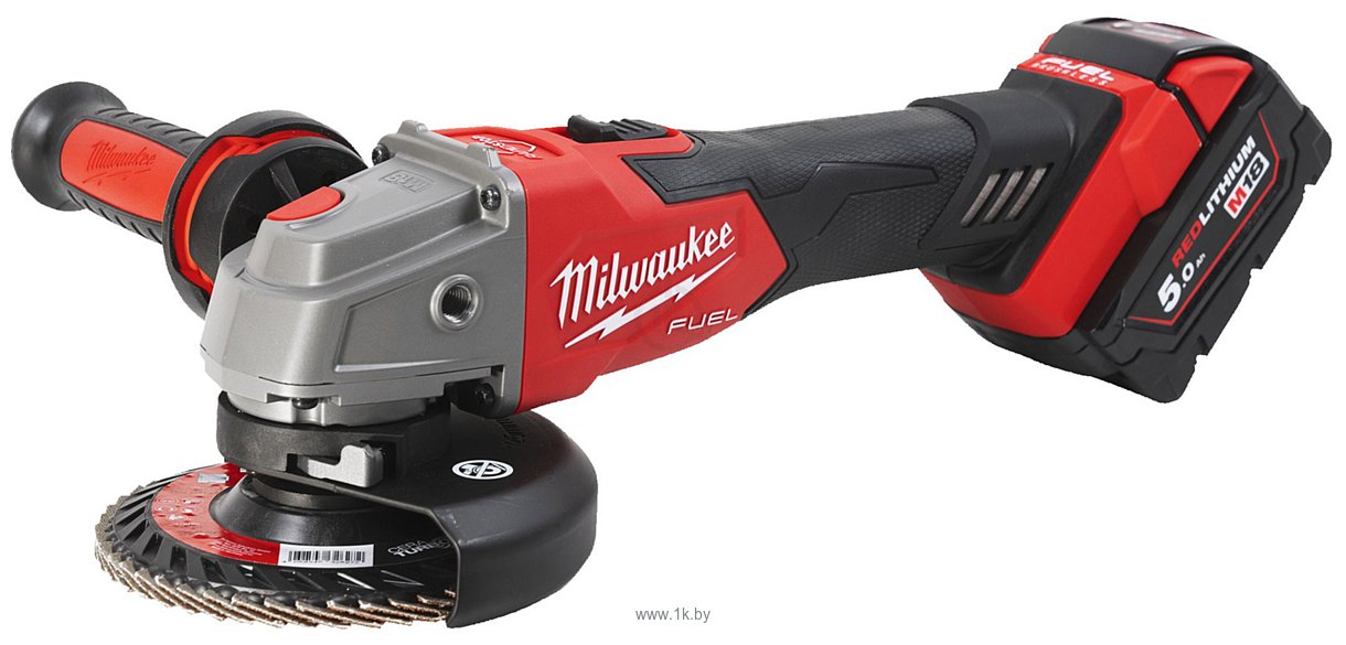 Фотографии Milwaukee M18FSAGV125XB/M18VC-2/M18NRG-502 / A003MLW (с пылесосом, энергокомплектом)