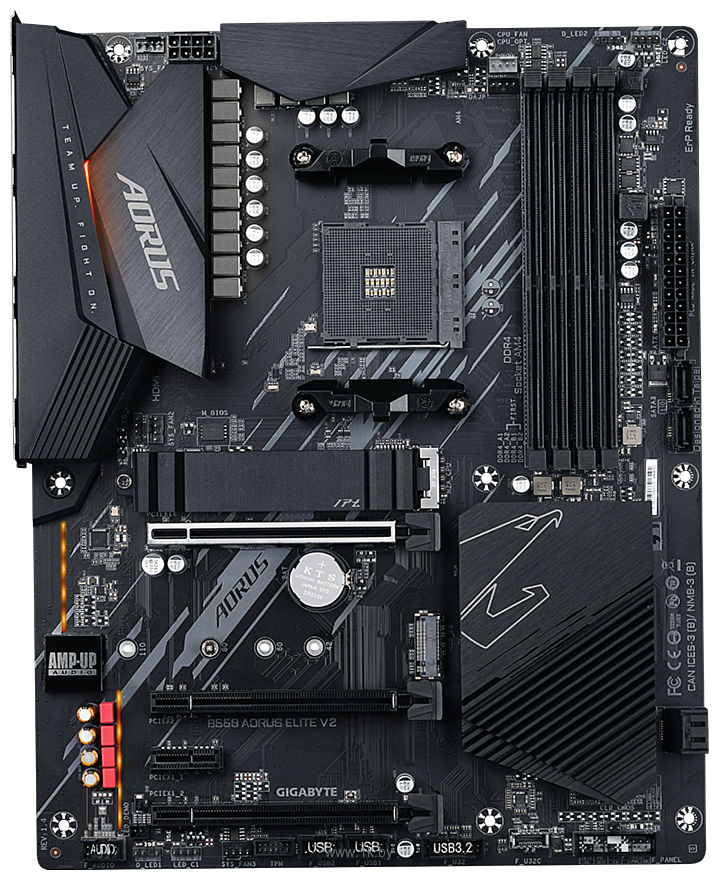 Фотографии GigaByte B550 Aorus Elite V2 (rev. 1.5)