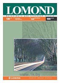 Фотографии Lomond Матовая двухсторонняя A4 130 г/кв.м. 100 листов (0102004)