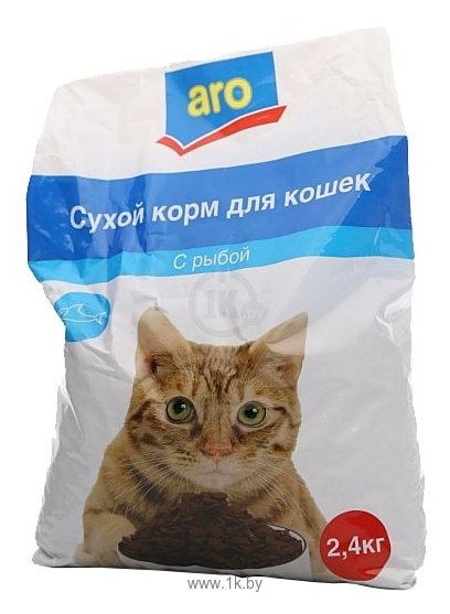 Фотографии Aro (2.4 кг) Сухой корм для кошек с рыбой