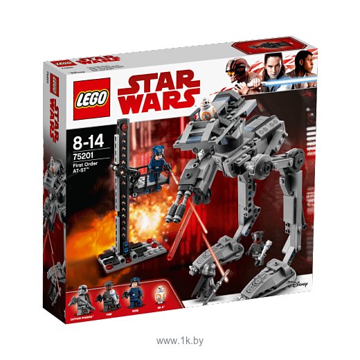 Фотографии LEGO Star Wars 75201 Вездеход AT-ST Первого Ордена