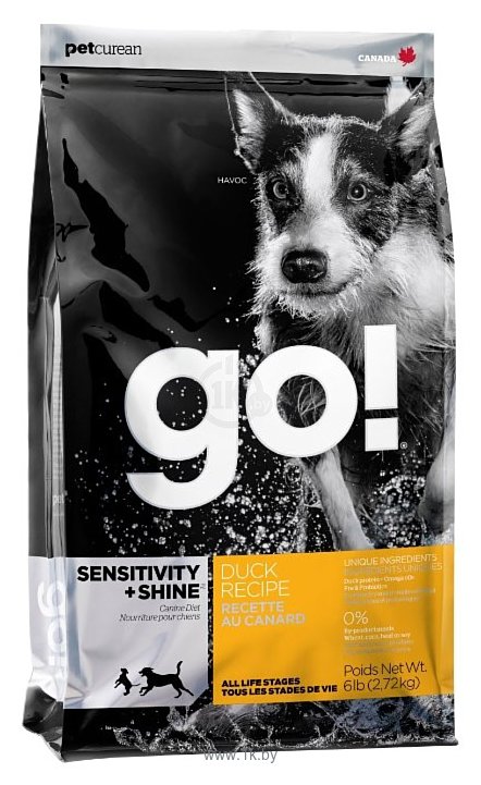 Фотографии GO! (0.23 кг) Sensitivity + Shine Duck Dog Recipe