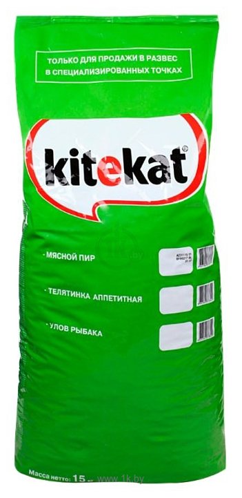 Фотографии Kitekat Сухой корм Мясной Пир (15 кг)