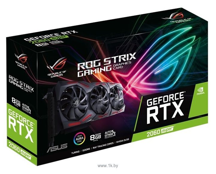 Фотографии ASUS ROG STRIX GeForce RTX 2060 SUPER EVO