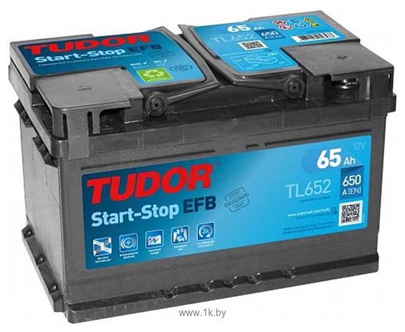 Фотографии Tudor Start-Stop EFB TL652 (65Ah)