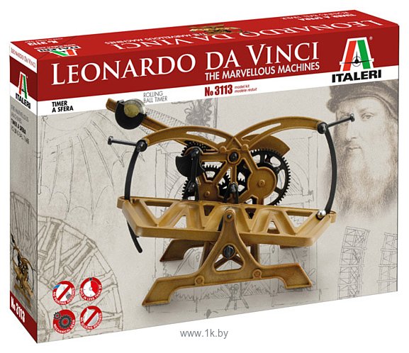 Фотографии Italeri 3113 Leonardo Da Vinci: Rolling Ball Timer