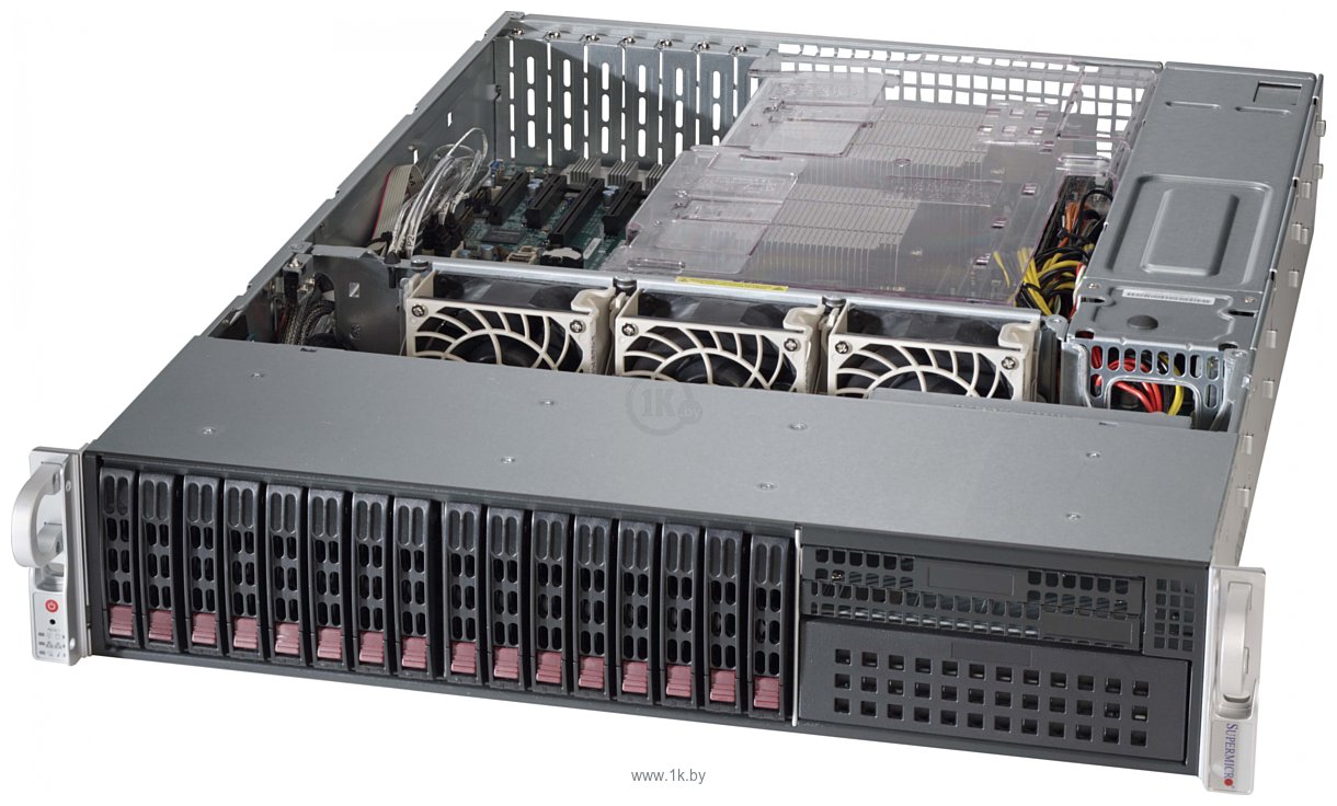 Фотографии Supermicro CSE-213AC-R1K23LPB 1200W/1000W