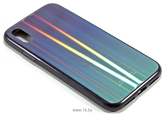 Фотографии Case Aurora для iPhone X/XS (синий/черный)