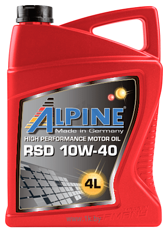 Фотографии Alpine RSD 10W-40 4л