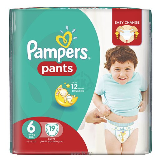 Фотографии Pampers Pants 6 Extra Large 19 шт