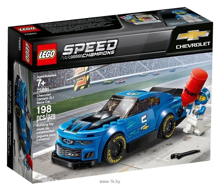 Фотографии LEGO Speed Champions 75891 Шевроле Камаро ZL1