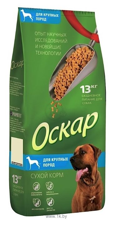 Фотографии Оскар Сухой корм для собак Крупных пород (13 кг)