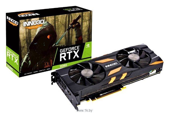 Фотографии Inno3D GeForce RTX 2080 1710MHz PCI-E 3.0 8192MB 14000MHz 256 bit HDMI HDCP TWIN X2