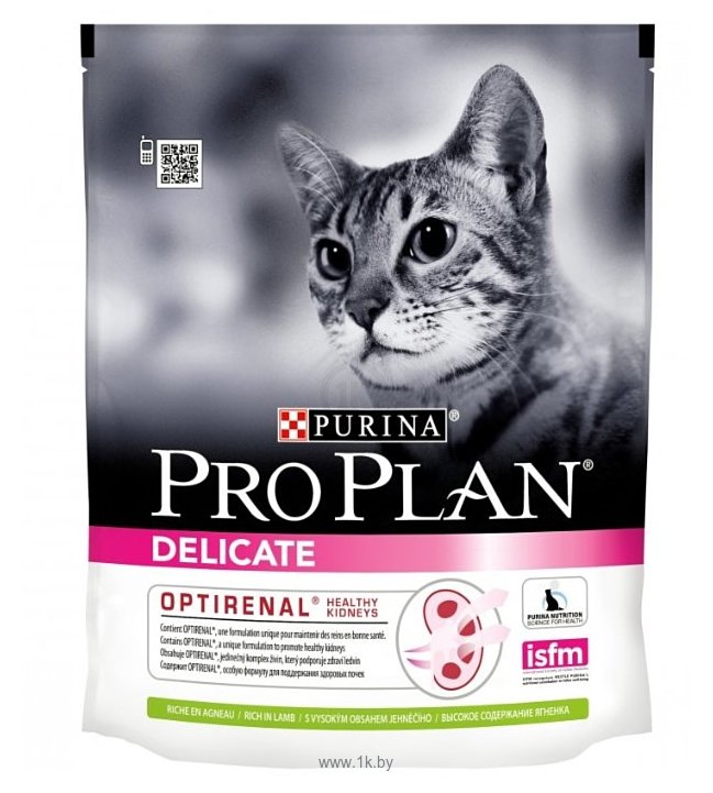 Фотографии Purina Pro Plan Delicate feline rich in Lamb dry (0.4 кг)