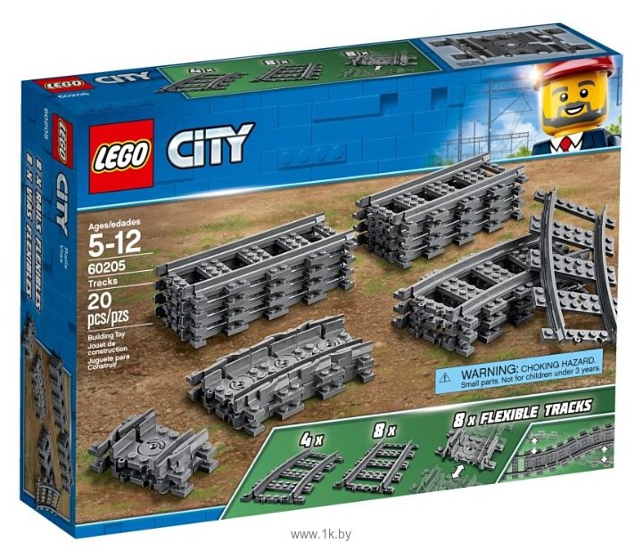 Фотографии LEGO City 60205 Рельсы