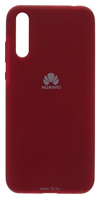 Фотографии EXPERTS Original Tpu для Huawei Y8p с LOGO (темно-красный)