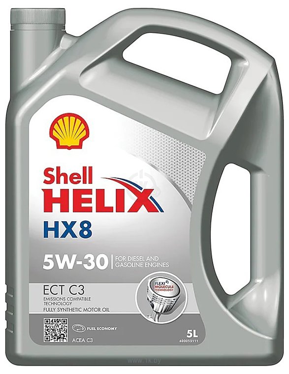 Фотографии Shell Helix HX8 ECT C3 5W-30 5л