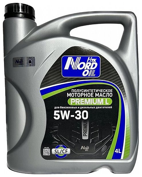 Фотографии Nord Oil Premium L 5W-30 SL/CF 4л