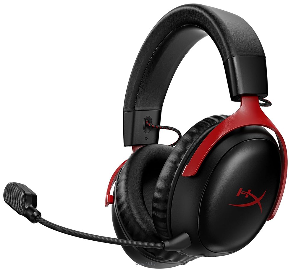 Фотографии HyperX Cloud III Wireless 77Z46AA (черный/красный) 