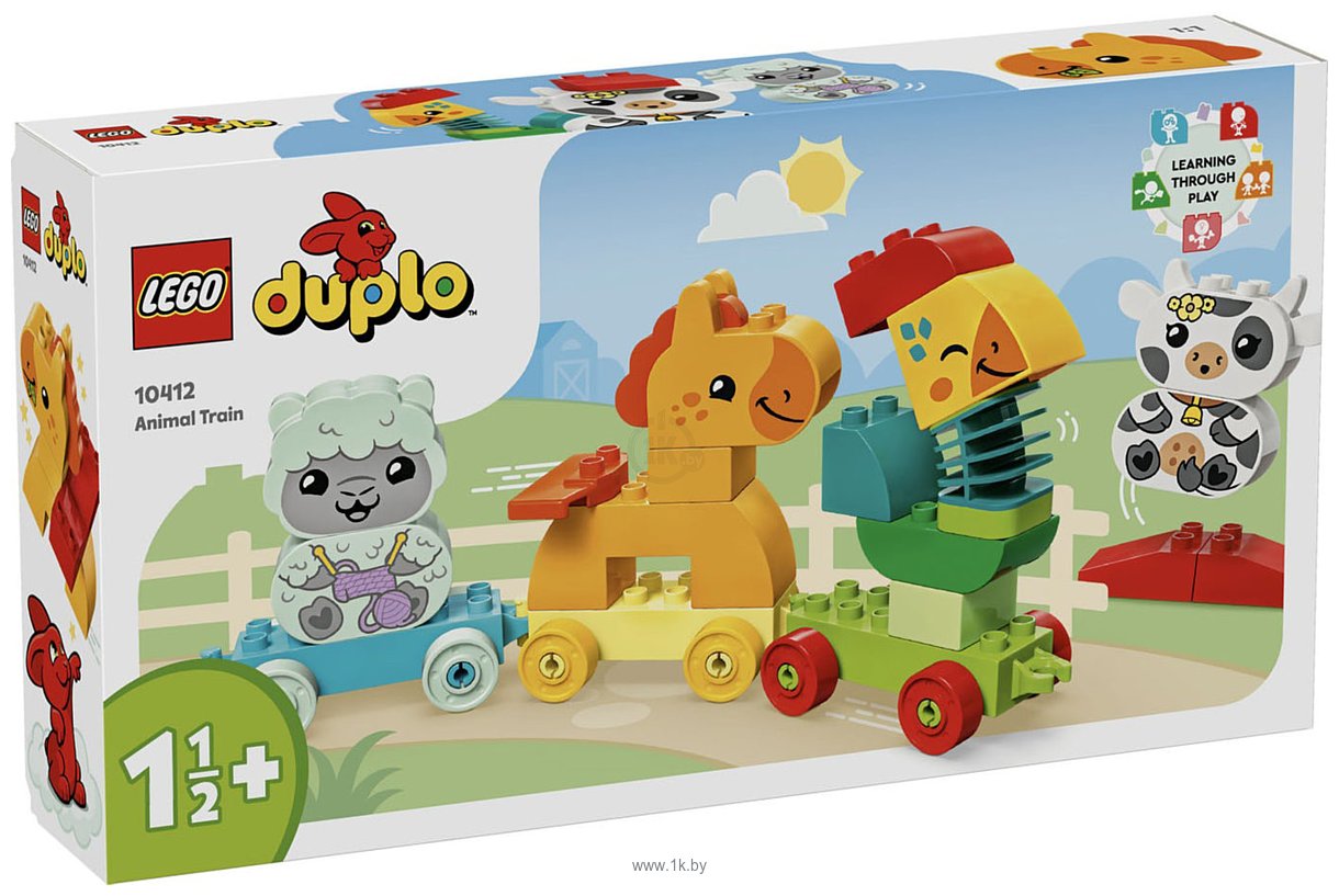 Фотографии LEGO Duplo 10412 Поезд с животными