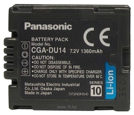 Фотографии Panasonic CGA-DU14