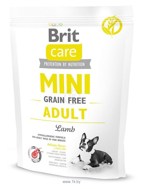 Фотографии Brit (0.4 кг) Care Mini Grain Free Adult Lamb