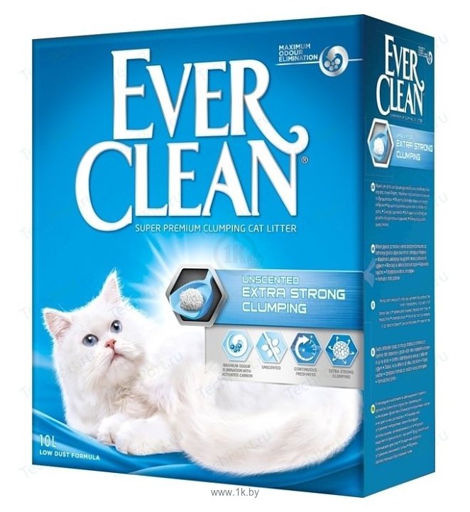 Фотографии Ever Clean Extra Strong Clumping Unscented 10л