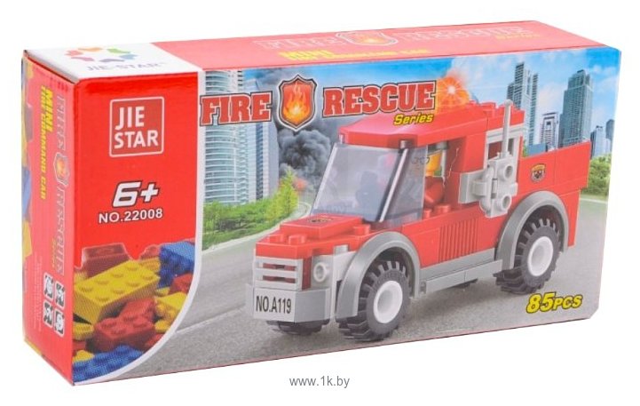 Фотографии Jie Star Fire Rescue 22008 Пожарная машина